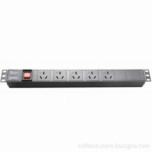 China Plug Socket 5-Way 16A PDU